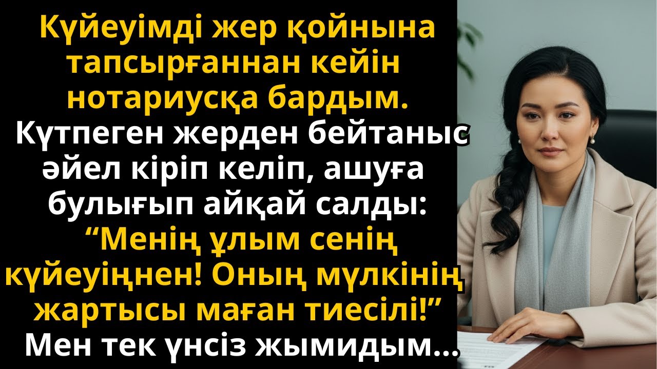 “балам сенің күйеуіңнен” деді, бірақ мен шындықты білдім | Жаңа әңгіме