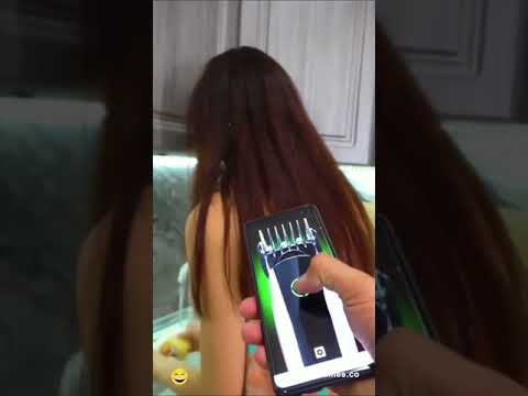 Hair trimmer prank on wife 💇😂
