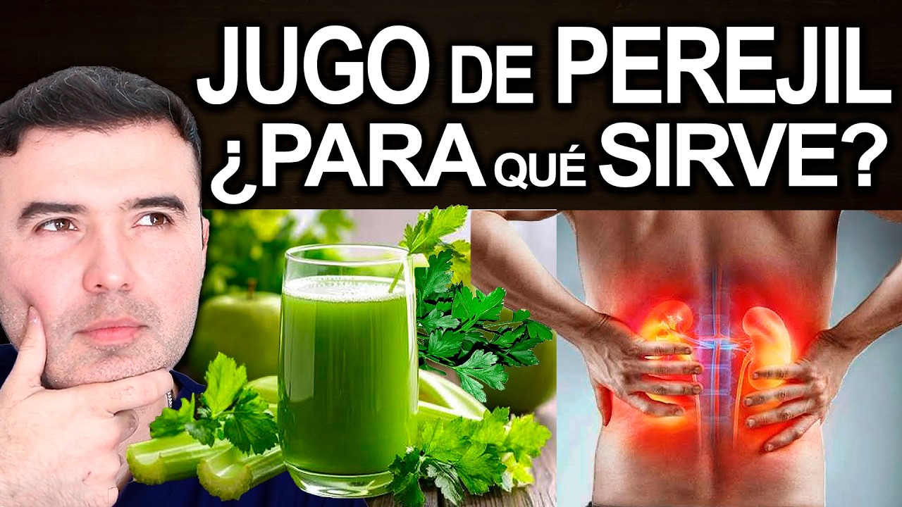 JUGO DE PEREJIL TODOS LOS DIAS Para Que Sirve, Beneficios Contraindicaciones Para Tu Salud Y Belleza