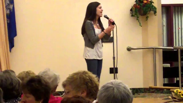 Gabi Nicole Carrubba sings Out Here On My Own from...