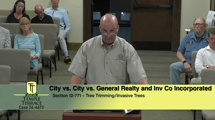 Temple Terrace Municipal Code enforcement Board 2-12-25