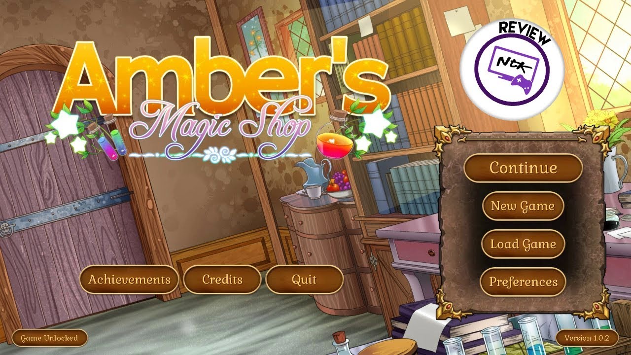Review | Amber's Magic Shop, a Dull Alchemy VN with Wooden Characters