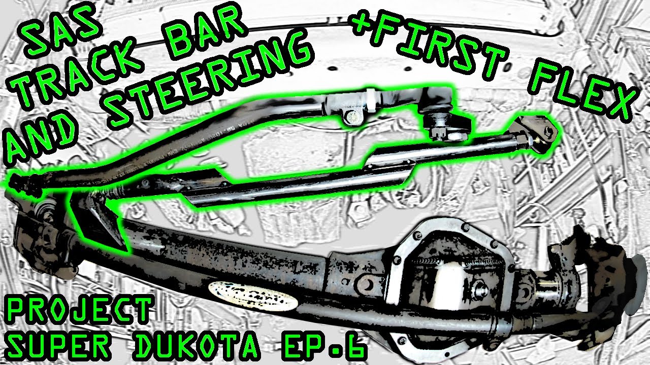 Custom Steering and Track Bar Layout - [Project SuperDUkota - Dakota+Super Duty axles] Part 6