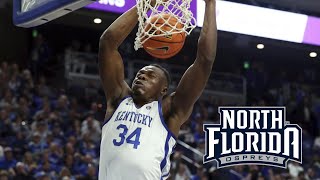 Oscar Tshiebwe Highlights vs North Florida (11/23/2022)