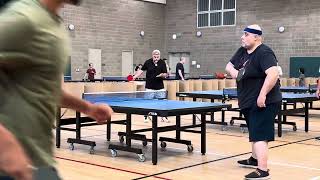 Great ping pong shots with Dennis the great