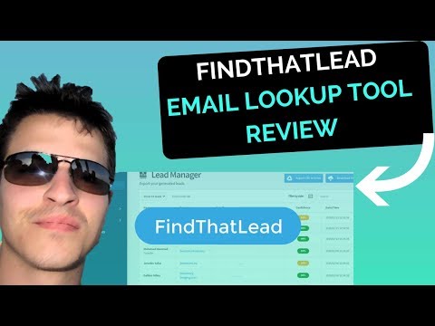 FindThatLead - Email Lookup Tool Review (2018)