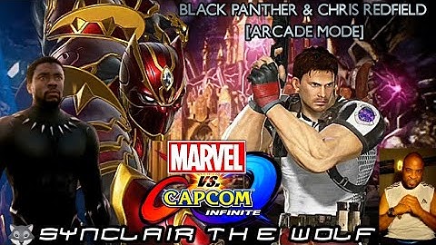🌐MARVEL VS. CAPCOM |  INFINITE (PS4): 🌌Black Panther & Chris Redfield [Arcade Mode]