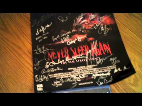 selling my Never Sleep Again signed poster!