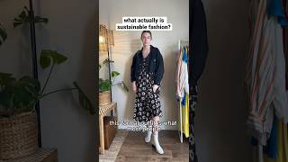 What does sustainable fashion look like? #grwm #slowfashion  #sustainablefashion