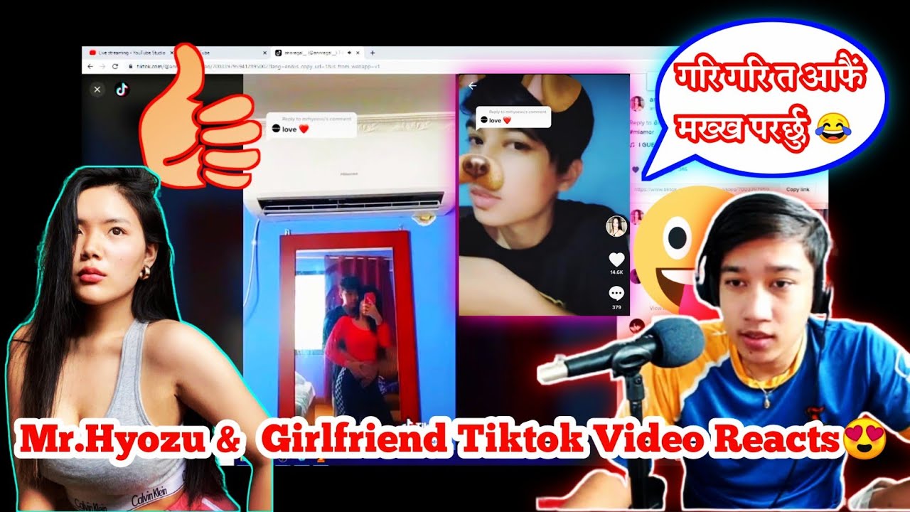 Mr.Hyozu & Girlfriend Tiktok Video Reacts😍