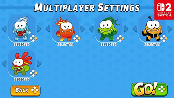 Om Nom: Run Nintendo Switch 2 - 5-Player Co-Op Gameplay