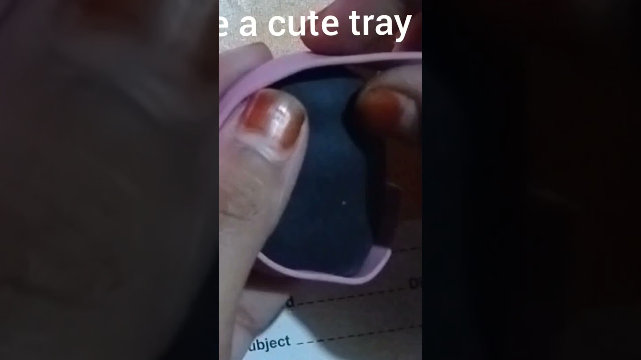 let's make a cute tray 
