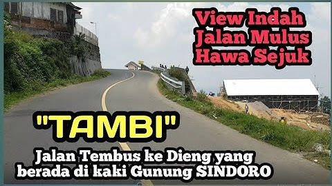 Motoran ke Dieng via Ngadirejo melewati Umbul Jumprit dan kebun teh Tambi.