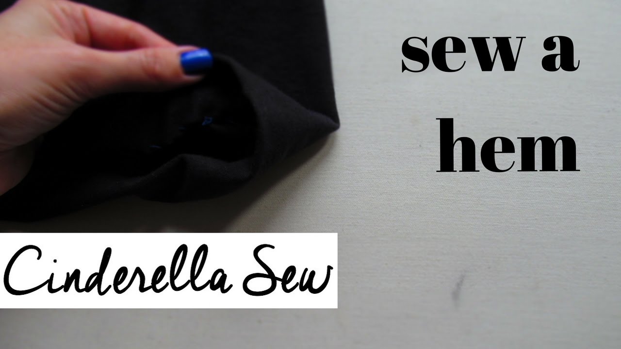 How to hem the bottom of a dress or skirt - Sew a blind hem by hand ...