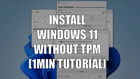 How to Install Windows 11 Without TPM and Secure Boot (1-Minute Tutorial)