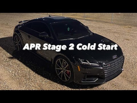 Audi TT-S Cold Start - APR Stage 2 - YouTube