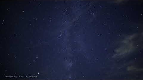 Shooting Stars & Milky Way Timelapse | Sony a7S | high ISO