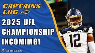 Next Year is Our Year! | Preview of Week 6! | UFL Captain's Log Ep.28 #ufl #xfl #usfl