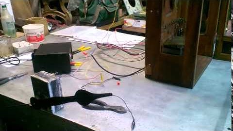 McClintock Master Clock talking with one of the subordinate clocks in test mode