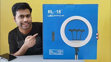 Quais os tamanhos que tem de ring light?