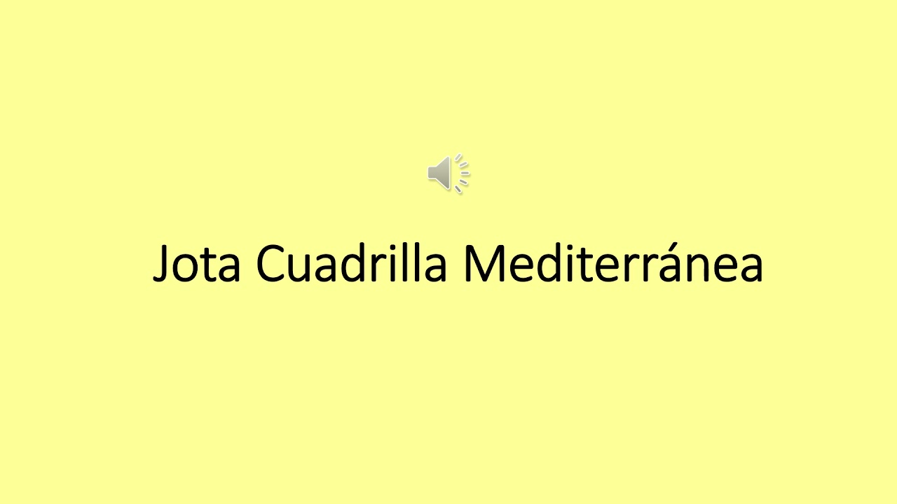 Jota Cuadrilla Mediterránea