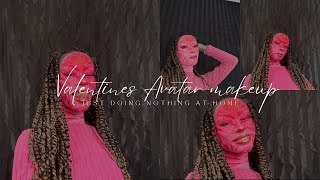 Valentines AVATAR makeup