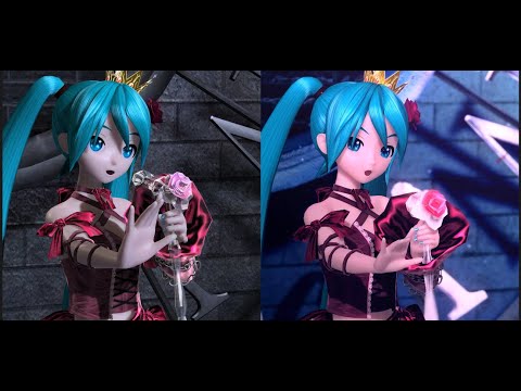 [4K][MEGA39's+]ロミオとシンデレラ FutureTone/DIVAF2nd 比較動画
