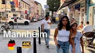 Walking in Mannheim / Germany 🇩🇪 4K 60fps (UHD)