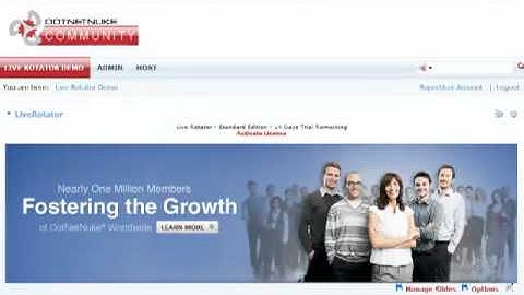Live Rotator - Creating New Theme | DotNetNuke Module | Mandeeps.com