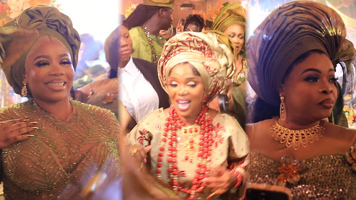 WUNMI TORIOLA,DAYO AMUSA AND OTHER NOLLYWOOD START AT IYABO OJO DAUGHTER  WEDDING