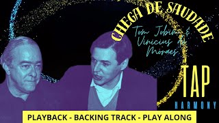 Chega de Saudade(Tom Jobim e Vinicius de Moraes)Playback - Backing Track - Play Along - (Dm 152bpm