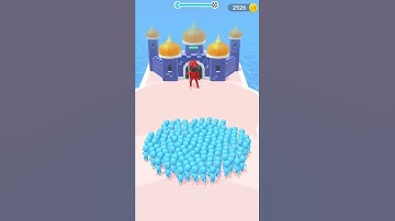 Count master Crowd Runners 3D #shorts #1