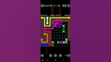 How To Solve Flow Free Interval Pack Level 40 11x11 Board Walk Through Solution Walkthrough
