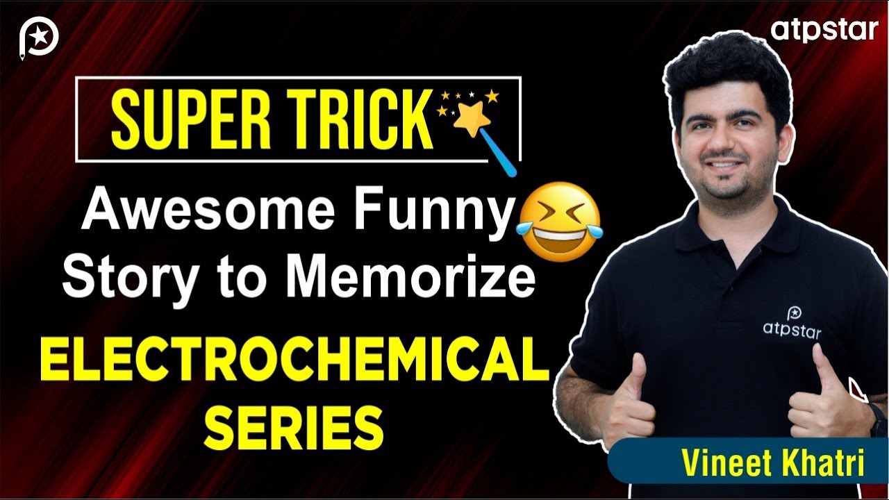 Electrochemical series trick | IIT JEE & NEET | Vineet Khatri | ATP STAR