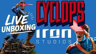 IRON STUDIOS CYCLOPS | XMEN LIVE UNBOXING