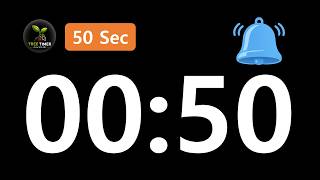 50 Sec Alarm Timer | 5 Sec Bell 🔔 | TREE TIMER