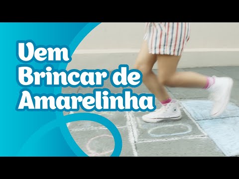 Vem Brincar de Amarelinha com a Nossa Turminha - Turminha Paraiso