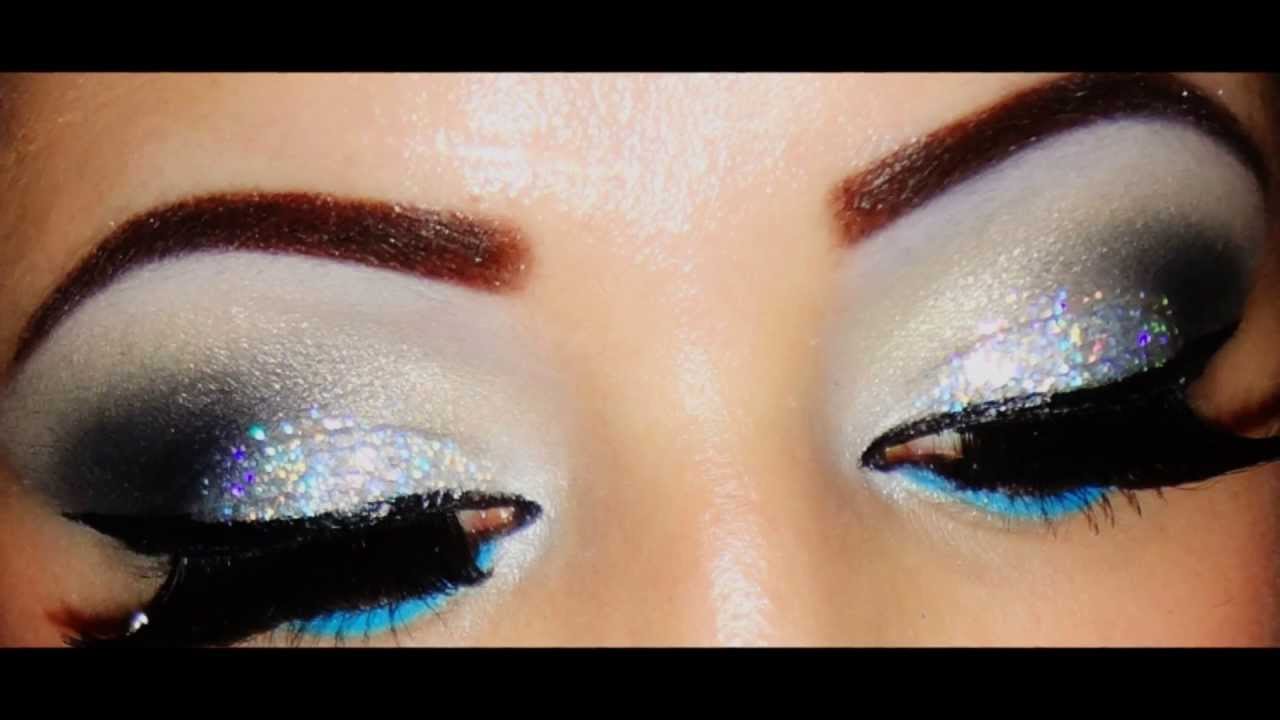 ♥ MAC 3D Silver ♥ witH a pOp of Blue