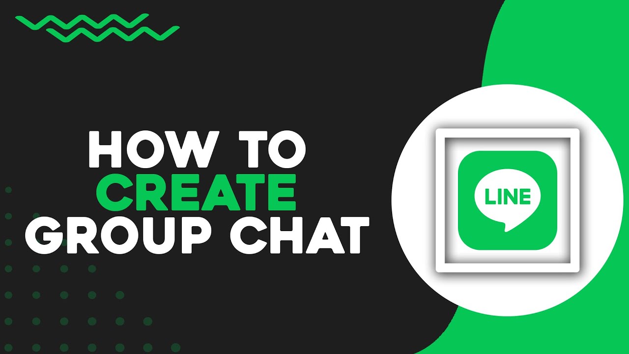 Line Chat Structure How To Create Line Group Chat (Quick Tutorial) - YouTube