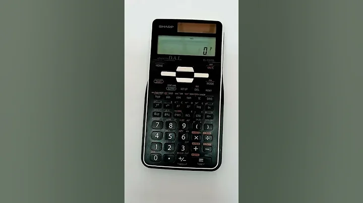 How To Start, Take OFF And RESET a Sharp CALCULATOR