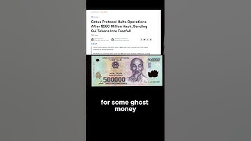 $260 million crypto hack on SUI DEX Cetus protocol #cetus #hack #sui