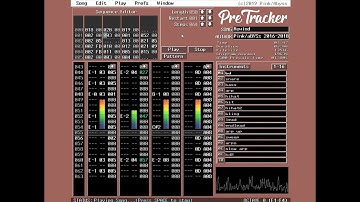 Amiga Music - PreTracker 1.0 by Abyss - ChipMusic Tracker