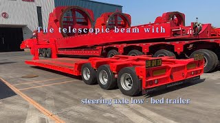 AMAZING Low Bed Trailer Designed for Japan Market Needs!
