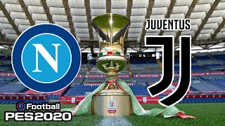 PES 2020 - Nápoles vs Juventus *Simulación de la FINAL de Copa Italiana* |iamRubenMG|