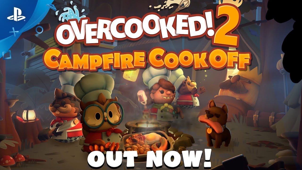 Overcooked 2: Campfire Cook Off DLC Out Now! | PS4 -