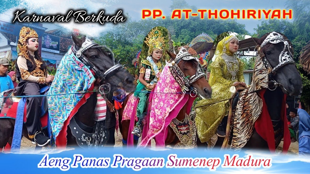 Karnaval berkuda Yayasan PP. At-Thohiriyah Aeng panas tahun 2025