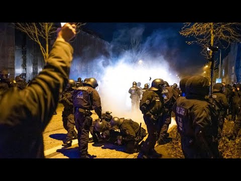 Германия: в Ростоке протестуют против ограничительных мер