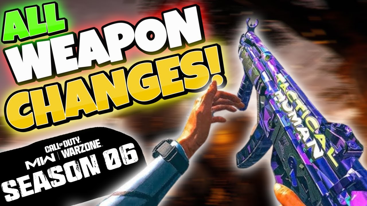 Modern Warfare 2 and Warzone Season 6 buffs and nerfs - All weapon changes