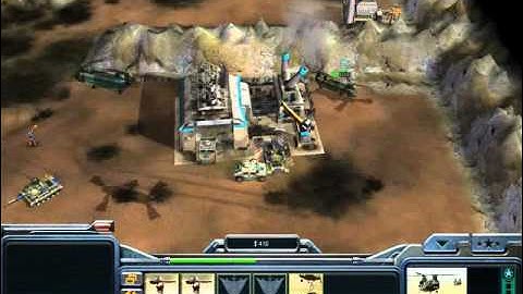 [C&C Generals Zero Hour]-[2v2 minimap no money gameplay]