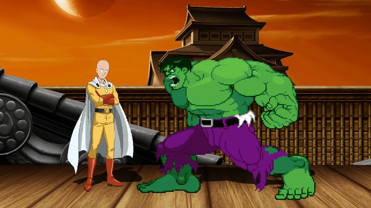 SAITAMA vs HULK - Highest Level Incredible Epic Fight! - YouTube